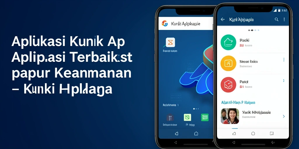 Tampilan antarmuka aplikasi Kunci Aplikasi yang elegan dan fungsional.