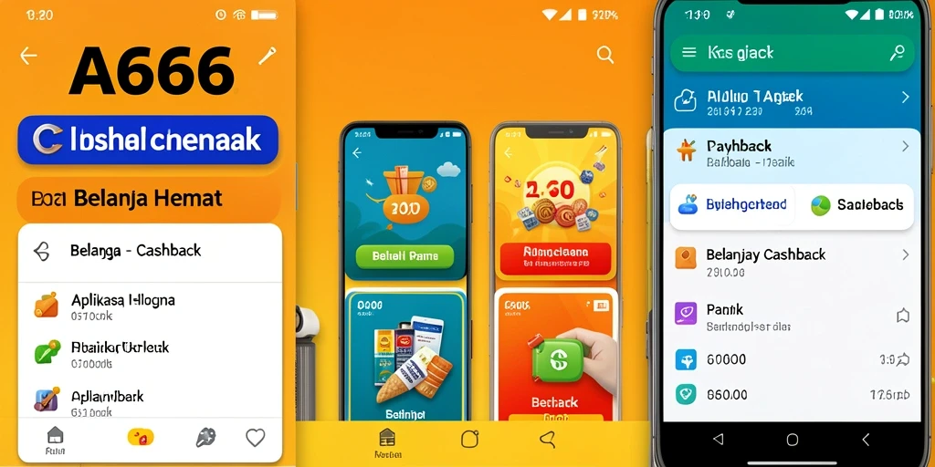 Tampilannya yang sederhana dan efek cashback yang menarik.