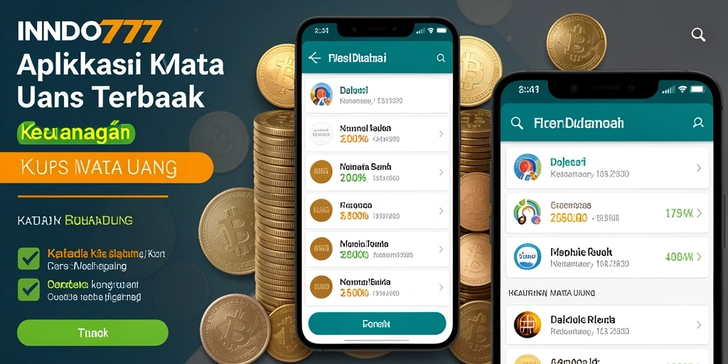 Tampilan antarmuka pengguna INDO777 untuk Kurs Mata Uang.