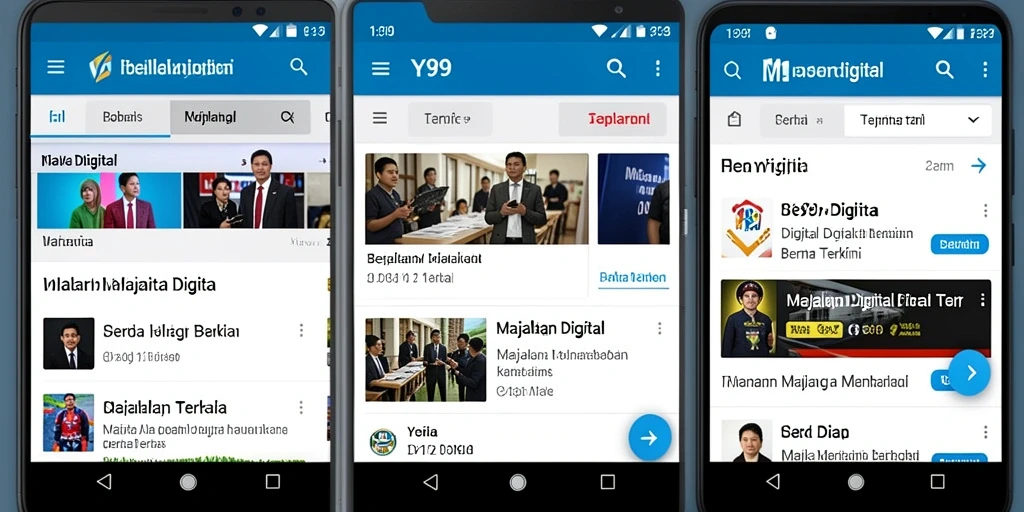 Tampilan antarmuka Y89 yang modern dan interaktif.